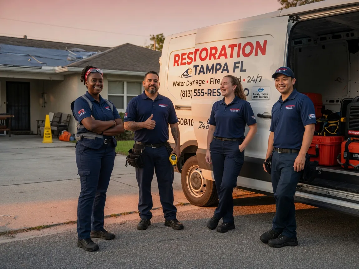 Water Damage Restoration company in Rock Springs, WI